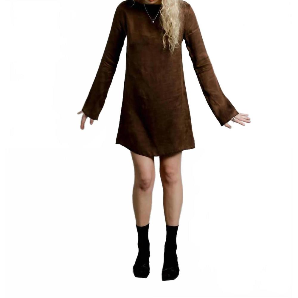 NEW A BRONZE AGE monroe dress in fox